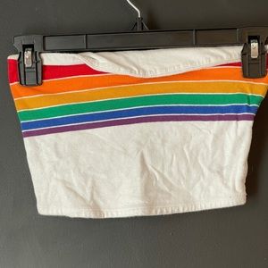 Rainbow Crop Top